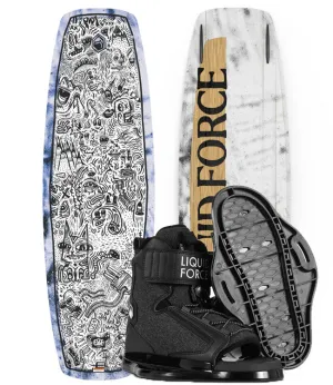 Liquid Force Apex FS Wakeboard Package with Rant Boots (2025)