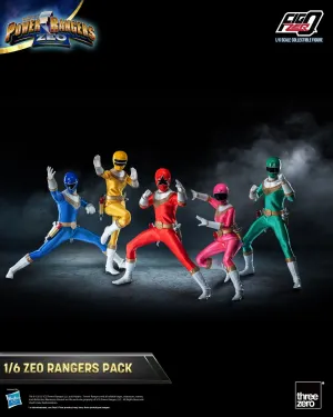 PRE-ORDER: Threezero Power Rangers Zeo FigZero Zeo Rangers Pack 1:6 Scale Figures